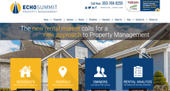 Desktop Screenshot of echo-summit.com